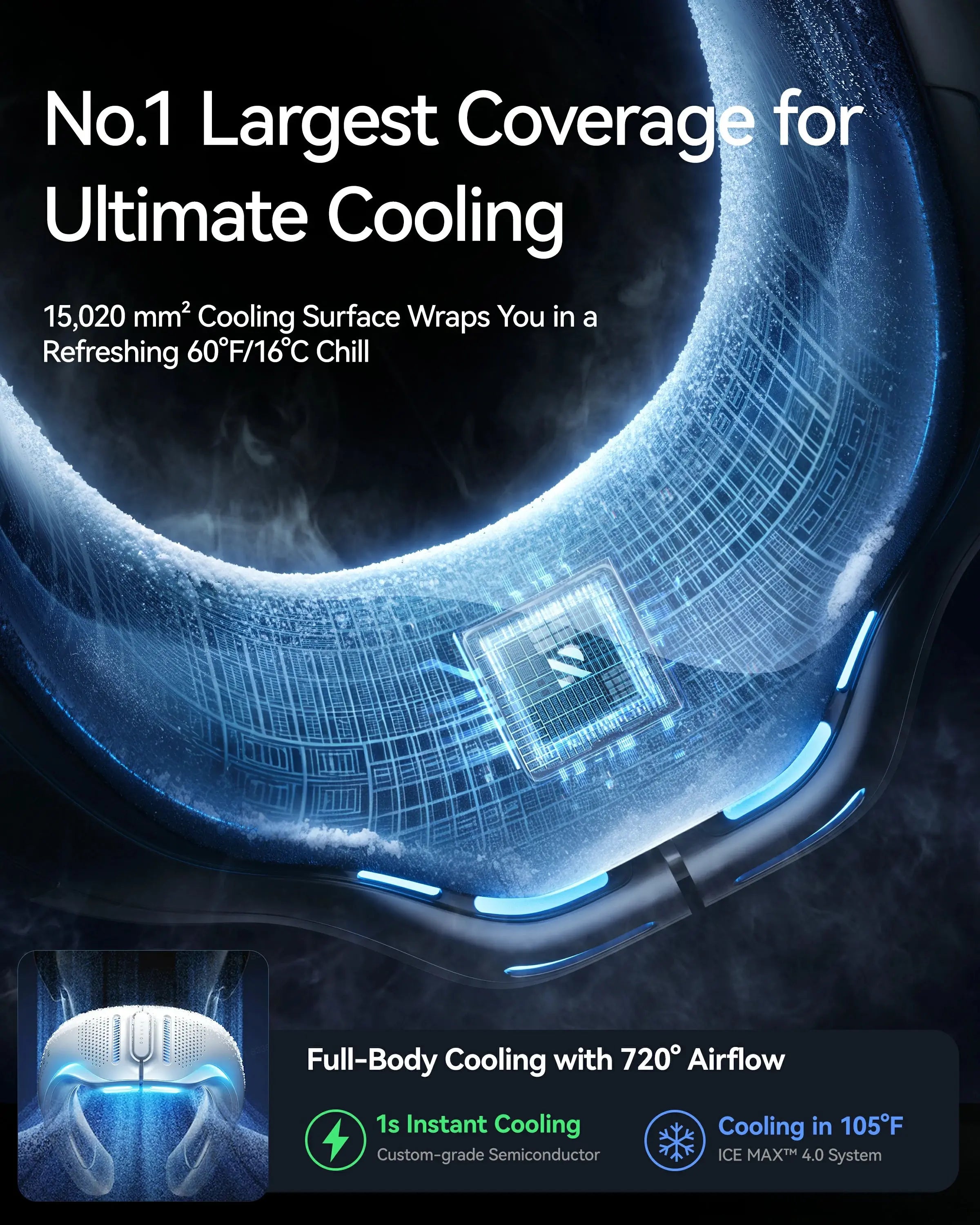 Climatiseur de cou AICE Lite Plus RANVOO