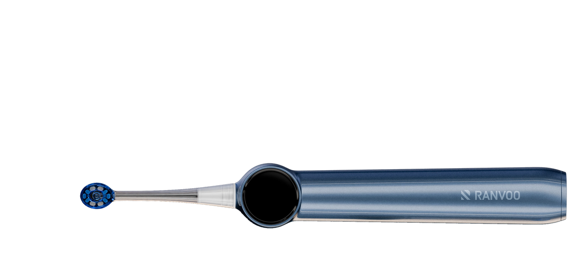 A blue AirJet X5 with a transparent background.